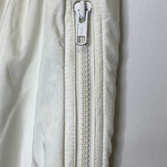 Mens Vintage 90s Nike‎ Swoosh Logo Windbreaker Track Pants White Semi-Opaque XXL - Picture 5 of 14